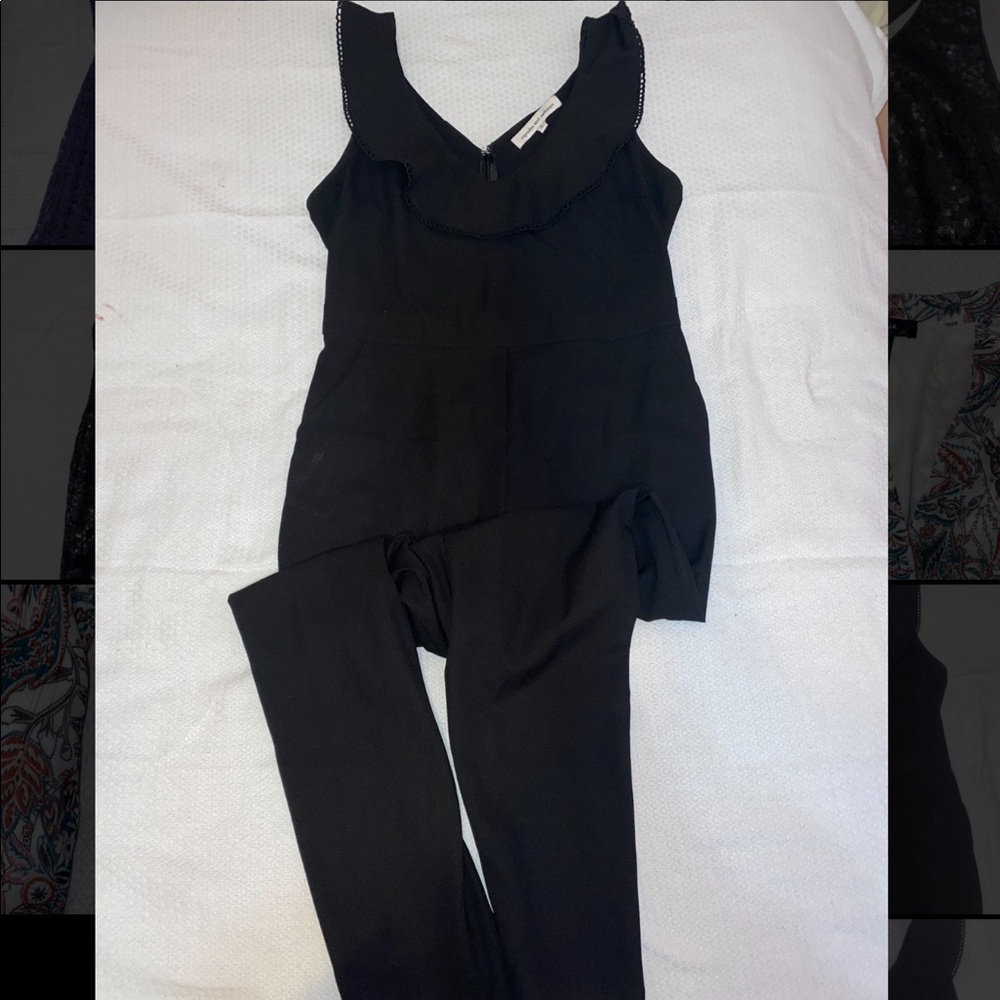 cupcakes & cashmere Black Jumpsuit